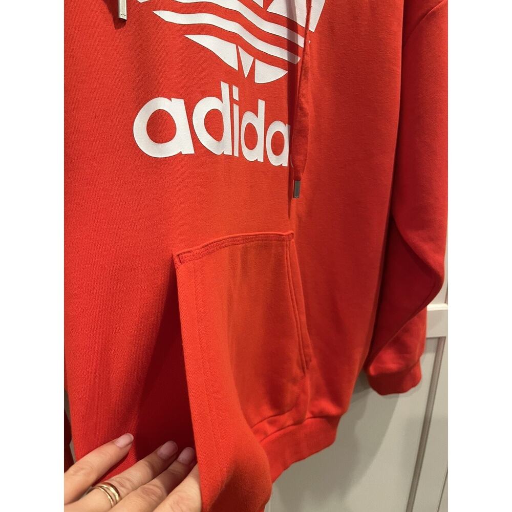 Adidas Originals Adicolor Trefoil Pullover Hoodie Womens Size M - Picture 4 of 11
